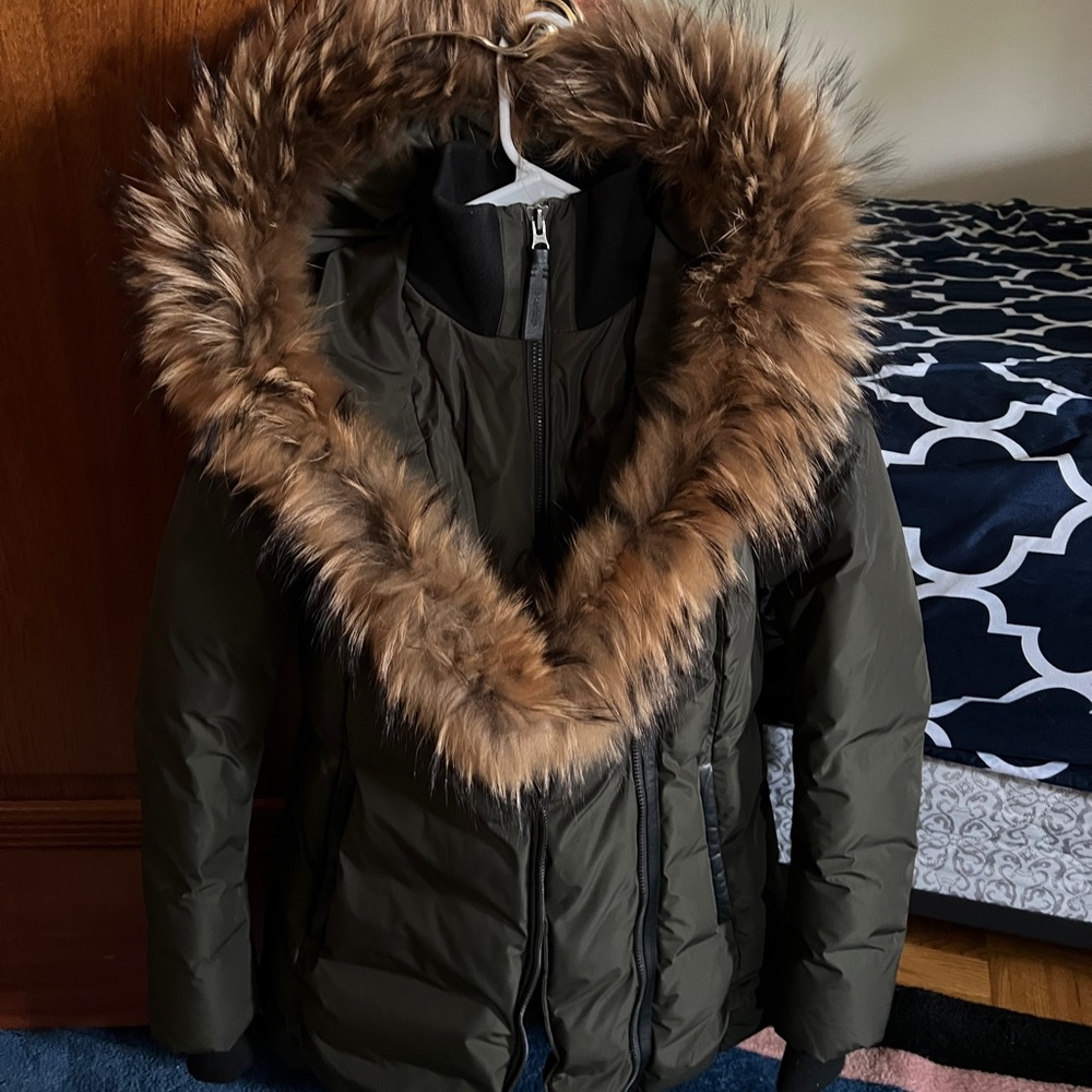 Mackage Women’s Adali Jacket in Army Green